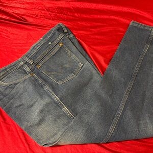Wrangler Dark Blue Straight Jeans